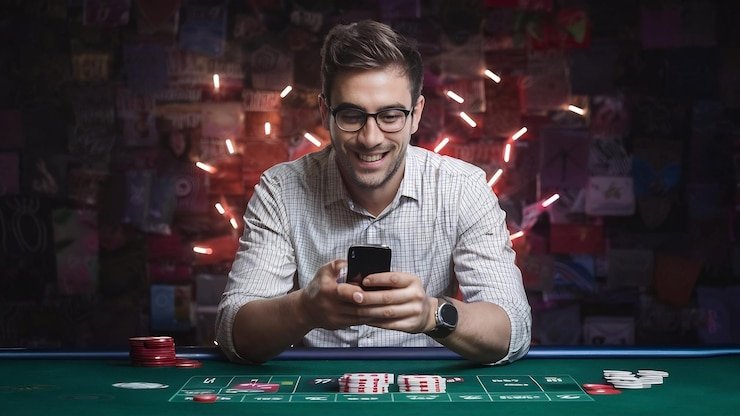 Antarmuka permainan Big Time Gaming di aplikasi mobile galaxy gaming